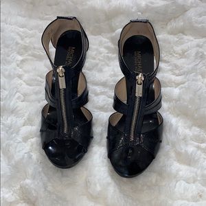 MICHAEL KORS black patent heels